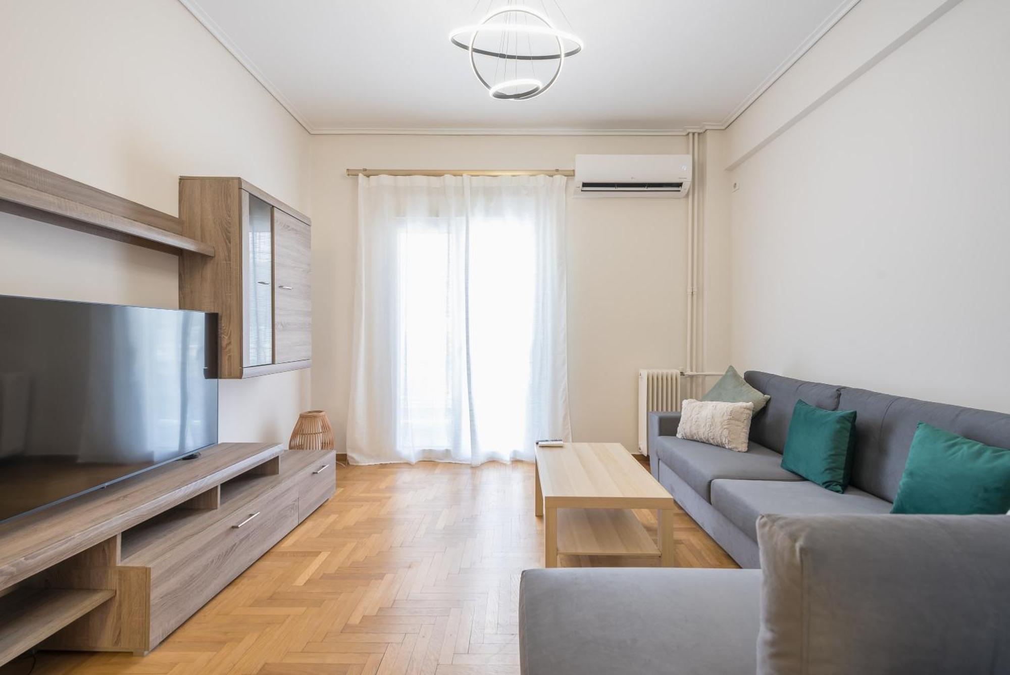 Stylish 2 Bd Urban Retreat Near Panormou Metro Apartment เอเธนส์ ภายนอก รูปภาพ