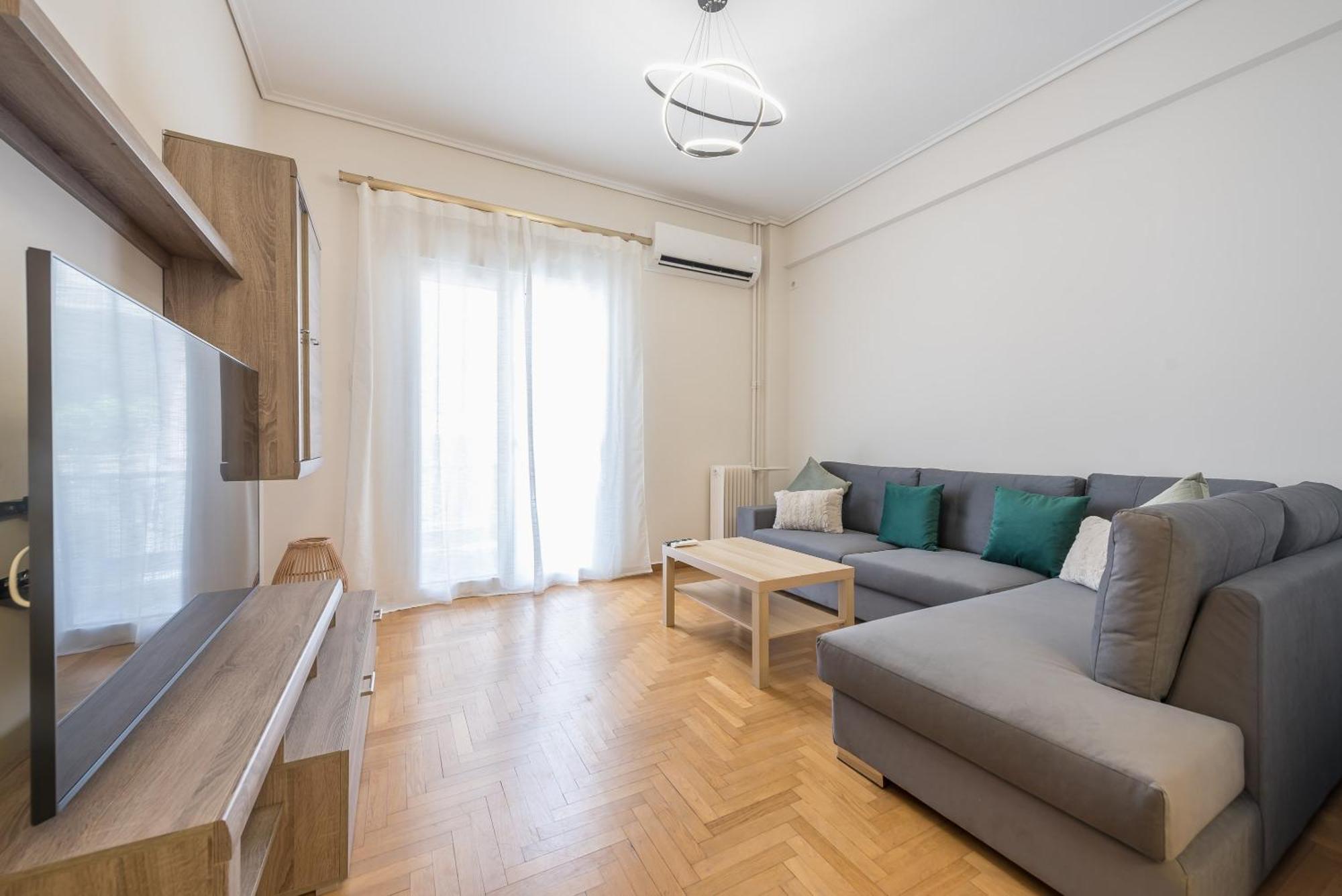Stylish 2 Bd Urban Retreat Near Panormou Metro Apartment เอเธนส์ ภายนอก รูปภาพ